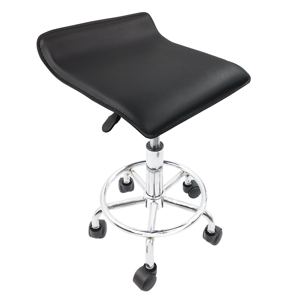 Leatherwork Tattoo - KKTONER Square Height Adjustable Rolling Stool