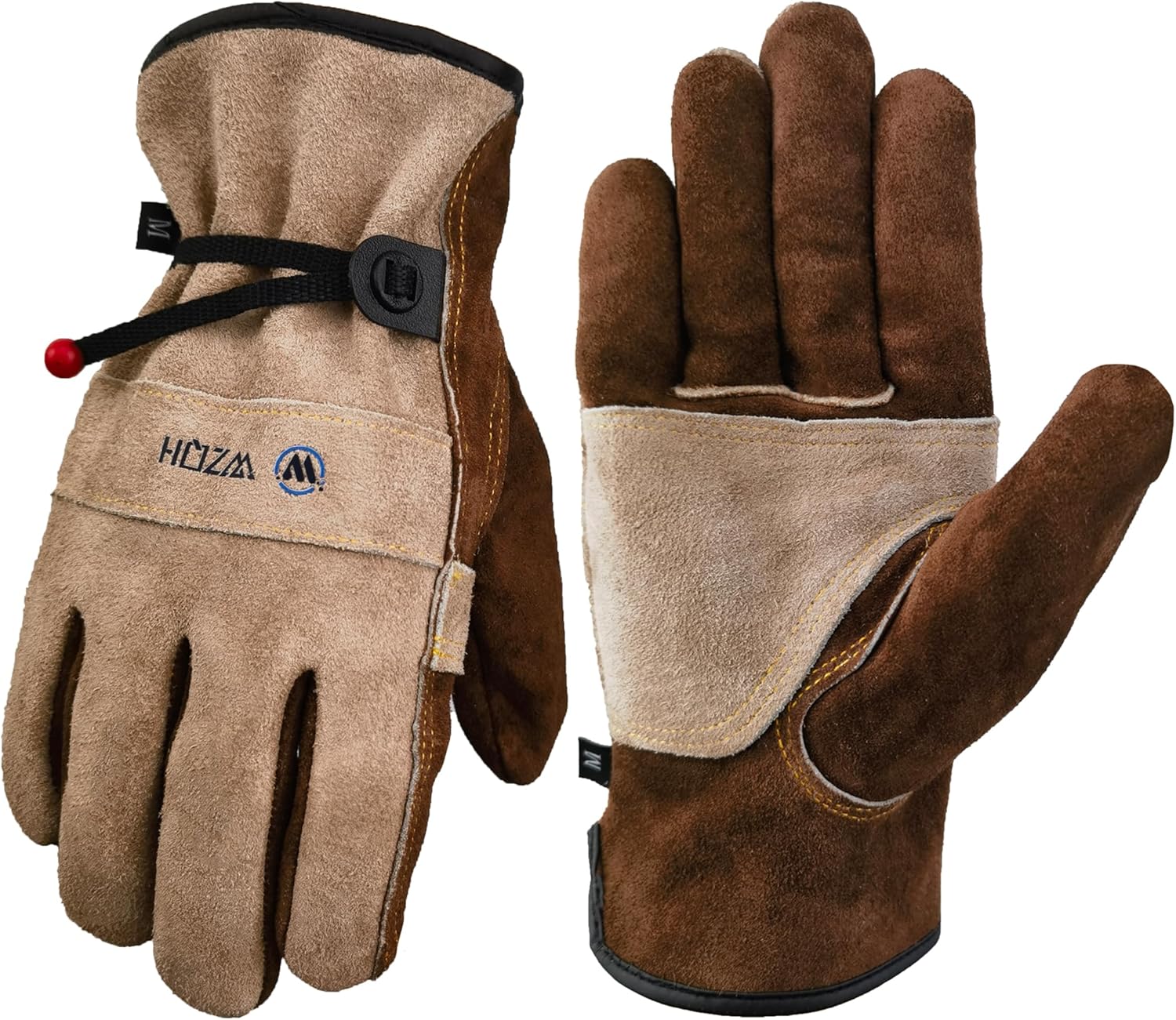 Leatherwork Images - Leather Work Gloves for Men Women,