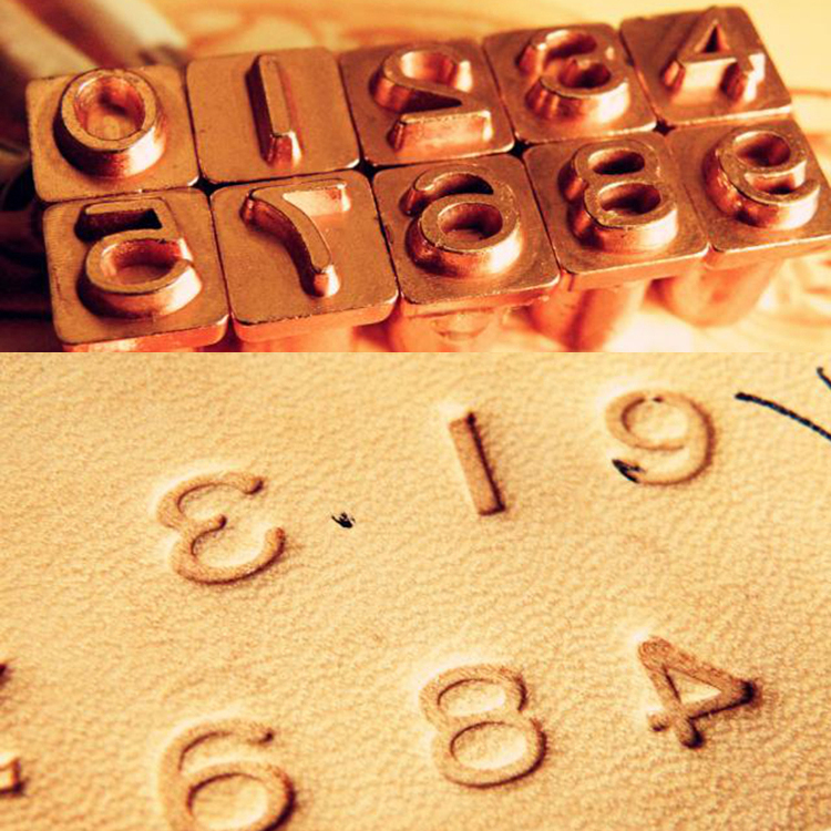 Leather Stamp Set - Leather Number Stamp Set 10 Pcs,