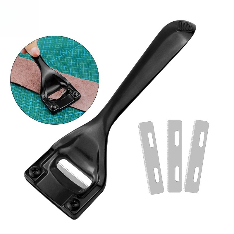 Leather Edge Beveler - Professional Leather Splitter Thinning Tool for