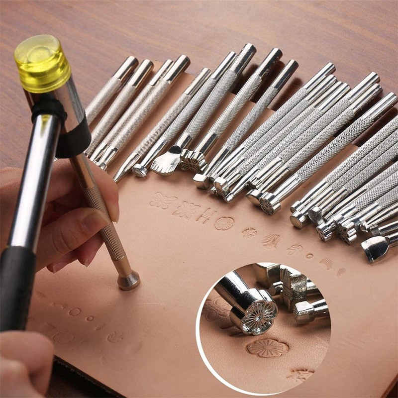 20Pcs Leather Stamping Tools L - Leather Stamp Set avis et prix