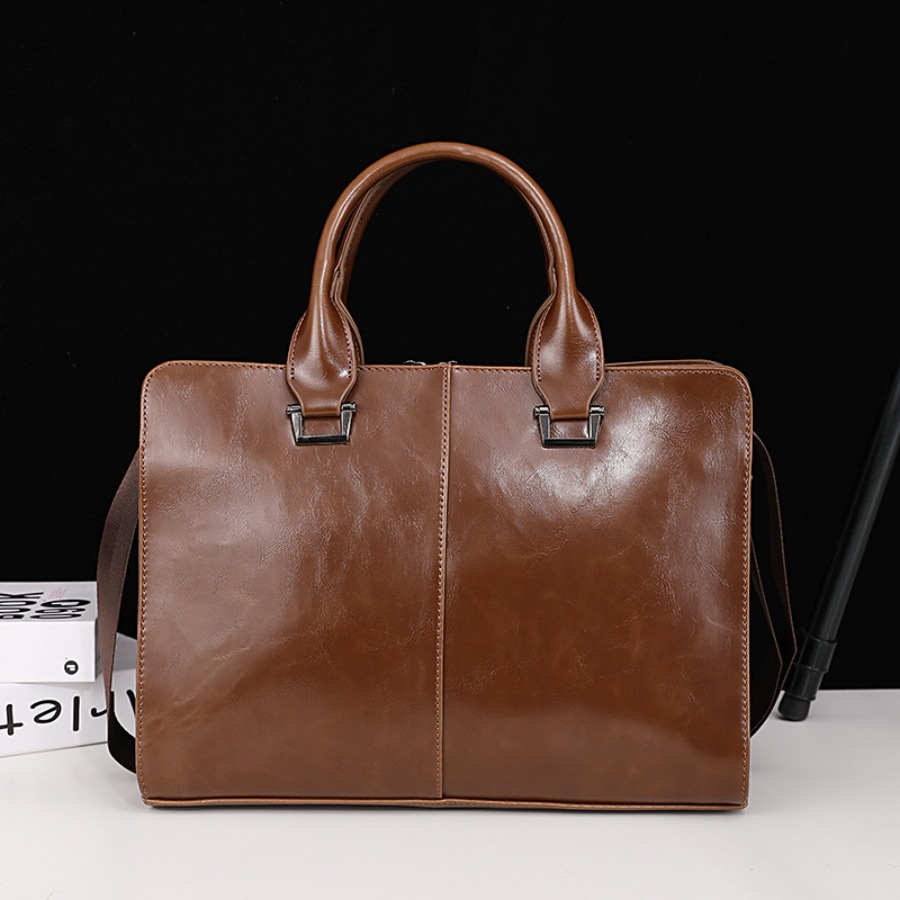 【New Arrival】Vintage Brown Lea - Leather Work Handbags avis et prix