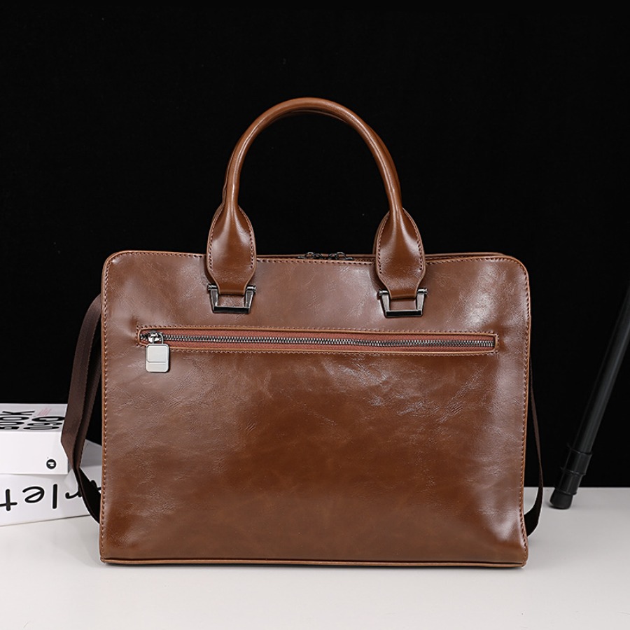 【New Arrival】Vintage Brown Lea - Leather Work Handbags avis et prix
