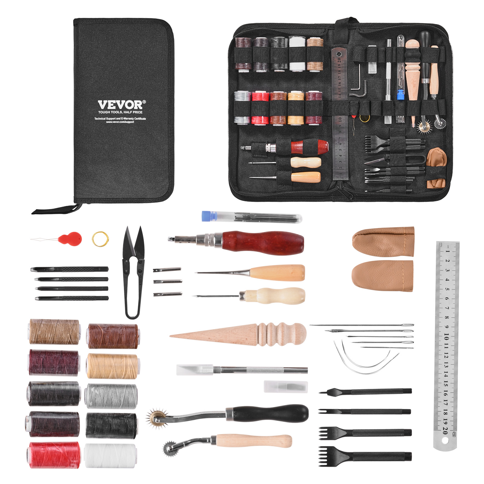 SucceBuy 38/59/61/72/92PCs Lea - Leather Stamp Set avis et prix