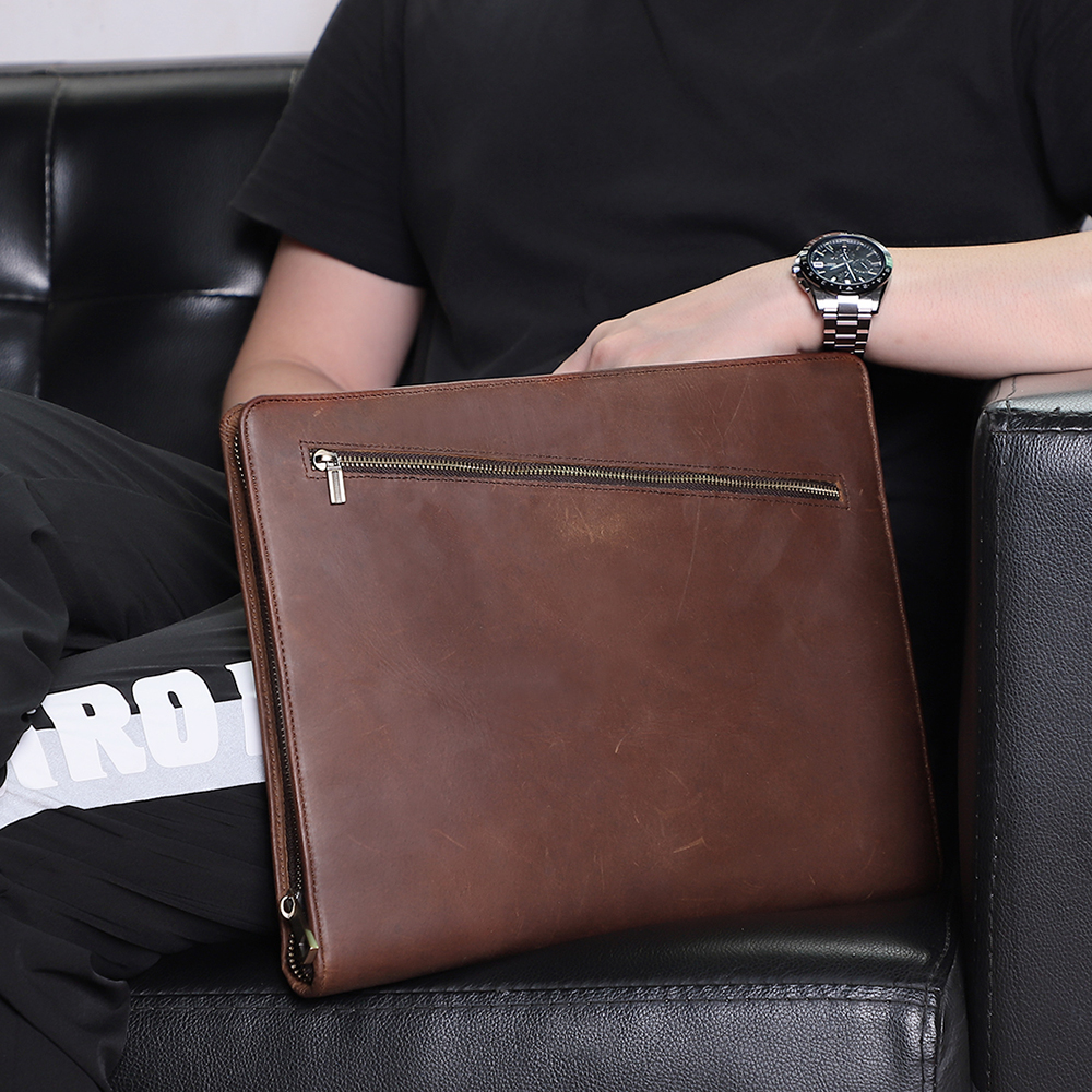 Work Folio for Men and Women G - Leather Work Folio avis et prix