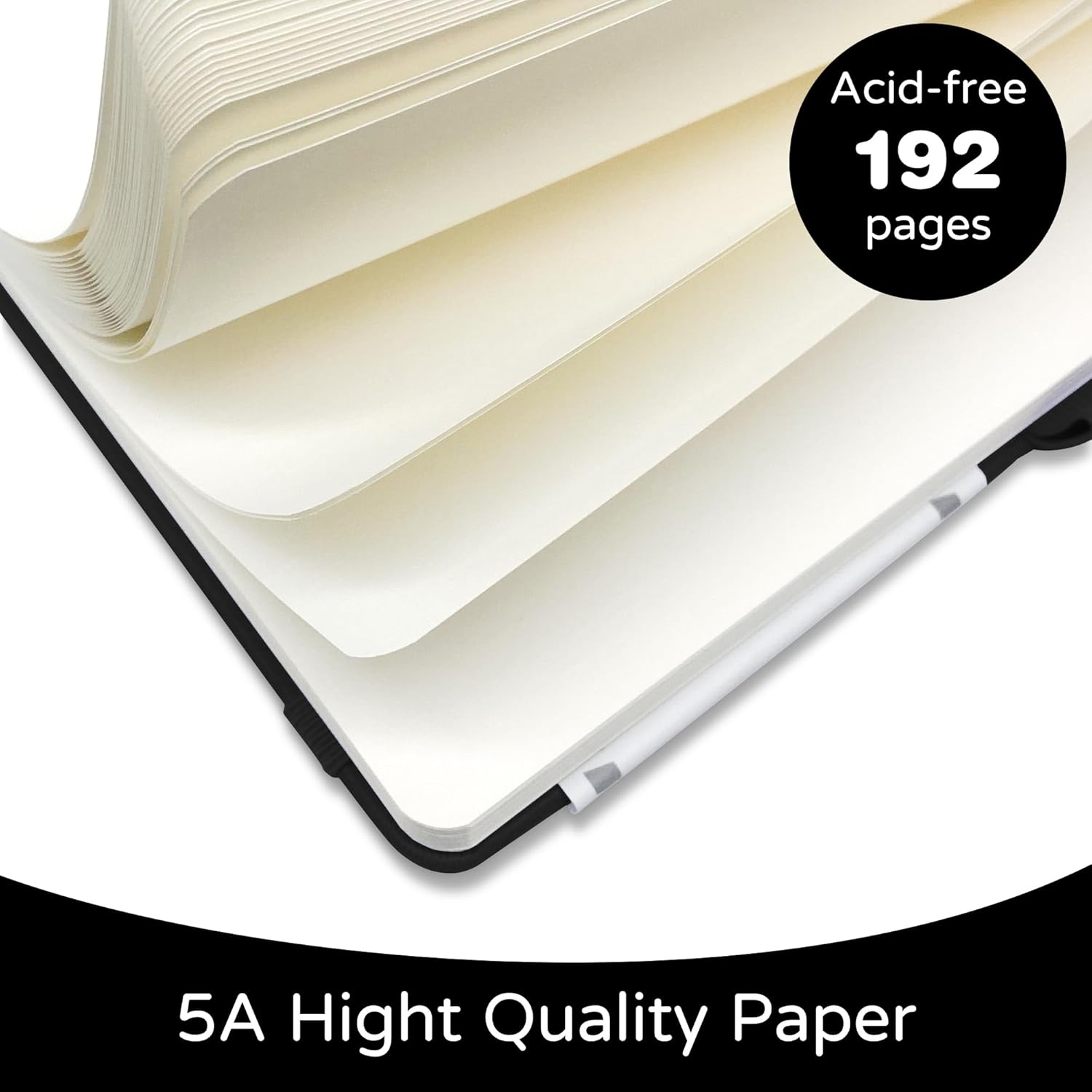 Blank Journal Notebook A5 192  - Leatherwork Images avis et prix