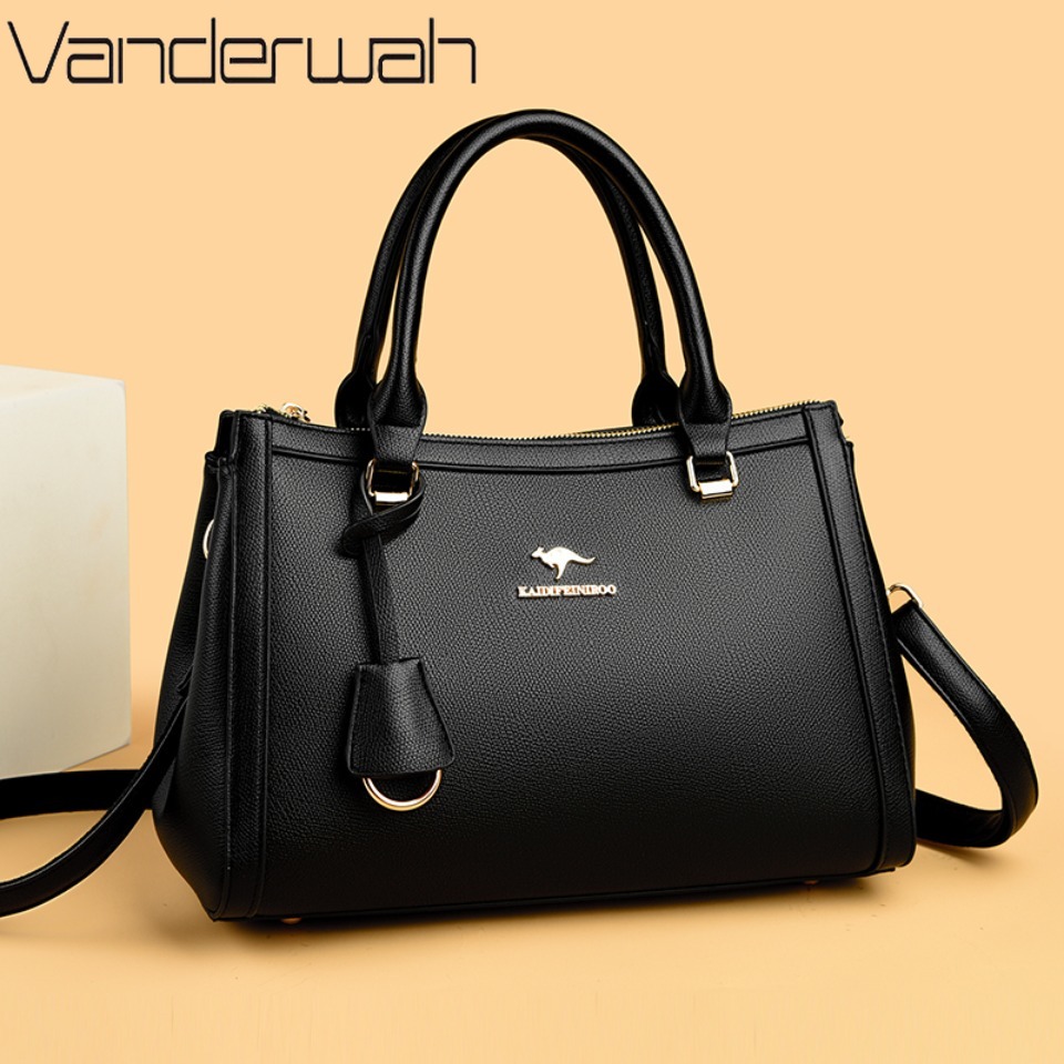 Kangaroo Brand Soft Pu Leather - Leather Work Handbags avis et prix