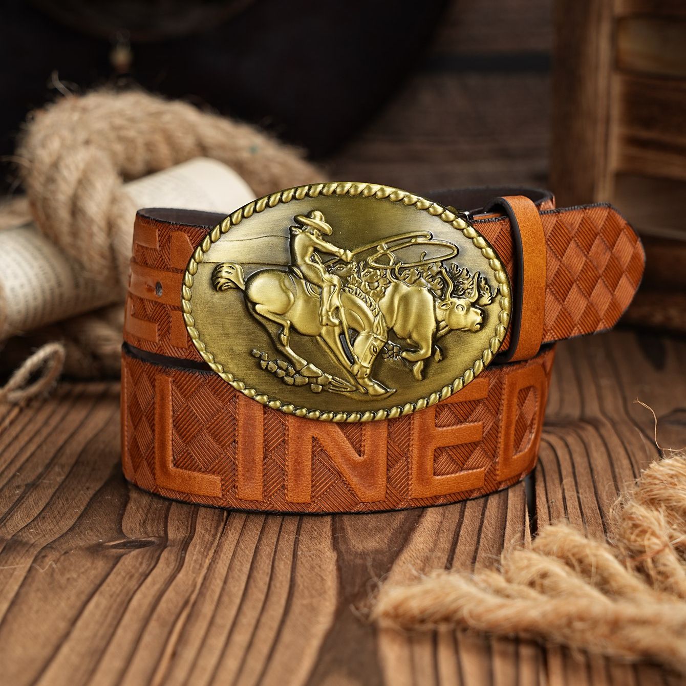 A men's and women's casual ret - Leather Work Western avis et prix