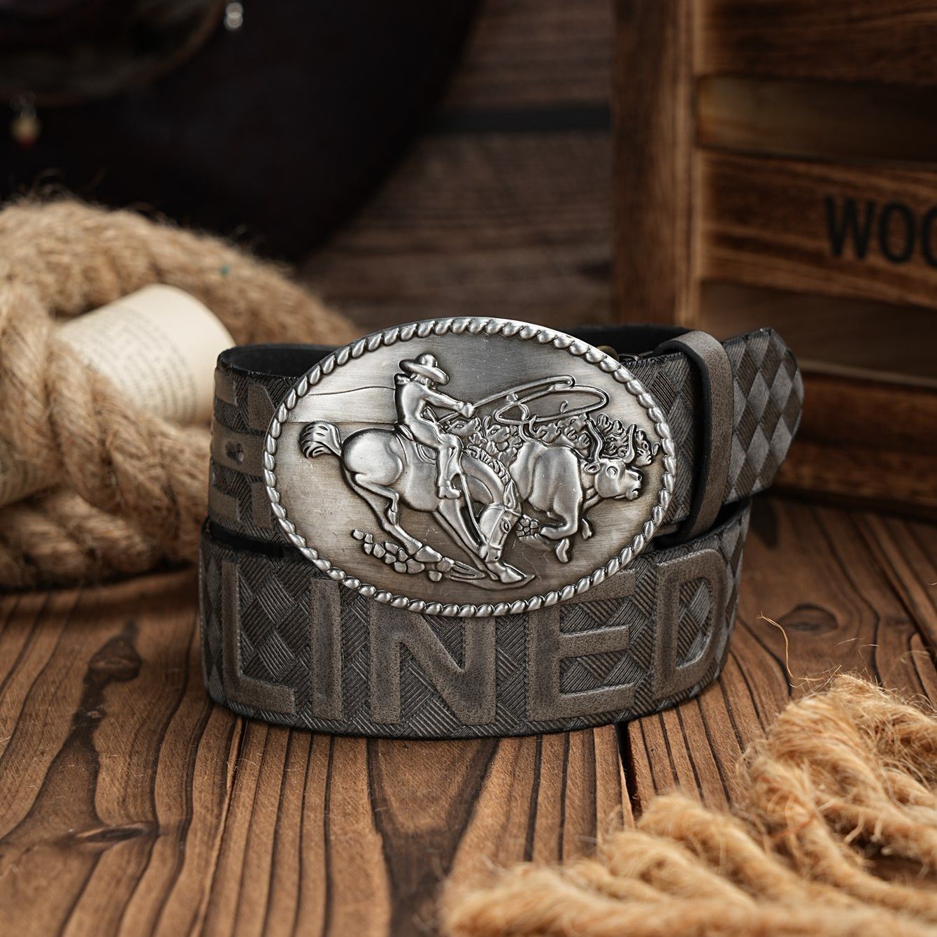 A men's and women's casual ret - Leather Work Western avis et prix