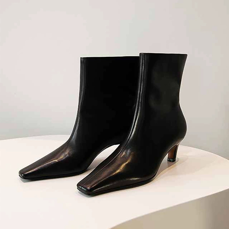 AIYKAZYSDL 2025 Square Toe Ank - Leather Work Western avis et prix