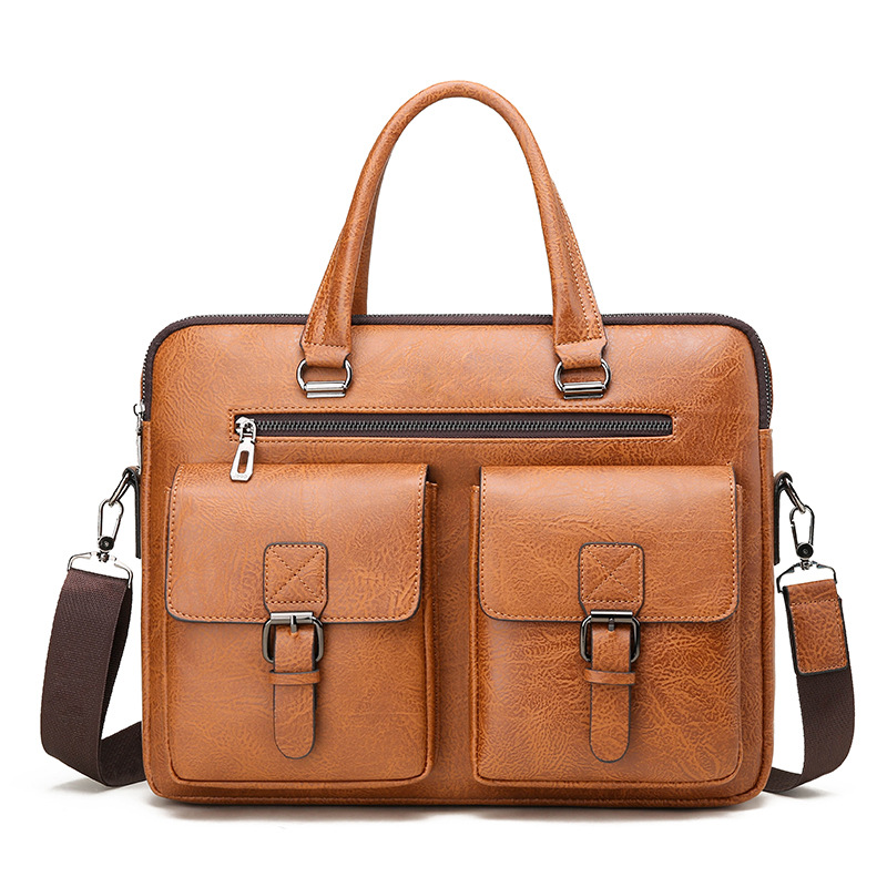 Luxury Brand Man Business Brie - Leather Work Handbags avis et prix