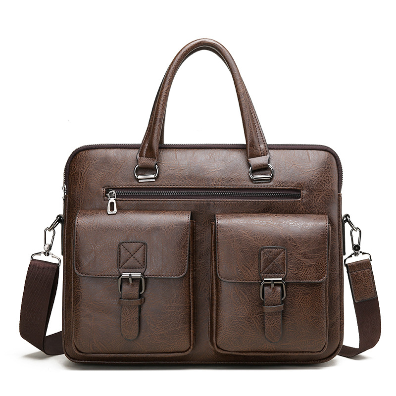 Luxury Brand Man Business Brie - Leather Work Handbags avis et prix