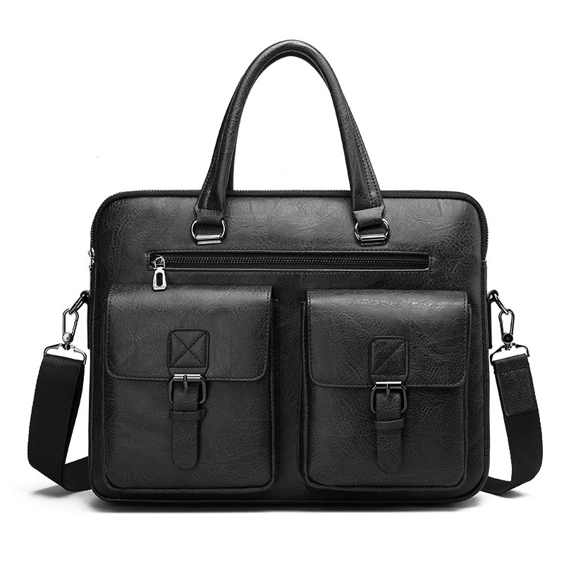 Luxury Brand Man Business Brie - Leather Work Handbags avis et prix