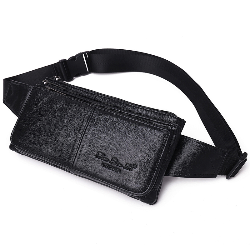 Men Waist Fanny Pack Belt Hip  - Leatherwork Wallet avis et prix
