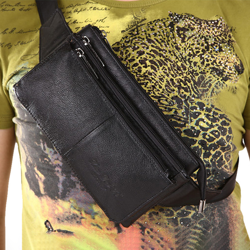 Men Waist Fanny Pack Belt Hip  - Leatherwork Wallet avis et prix