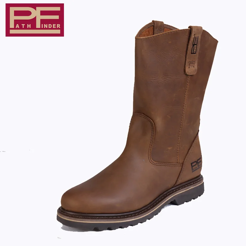 Pf Men's Genuine Leather Goody - Leather Work Western avis et prix