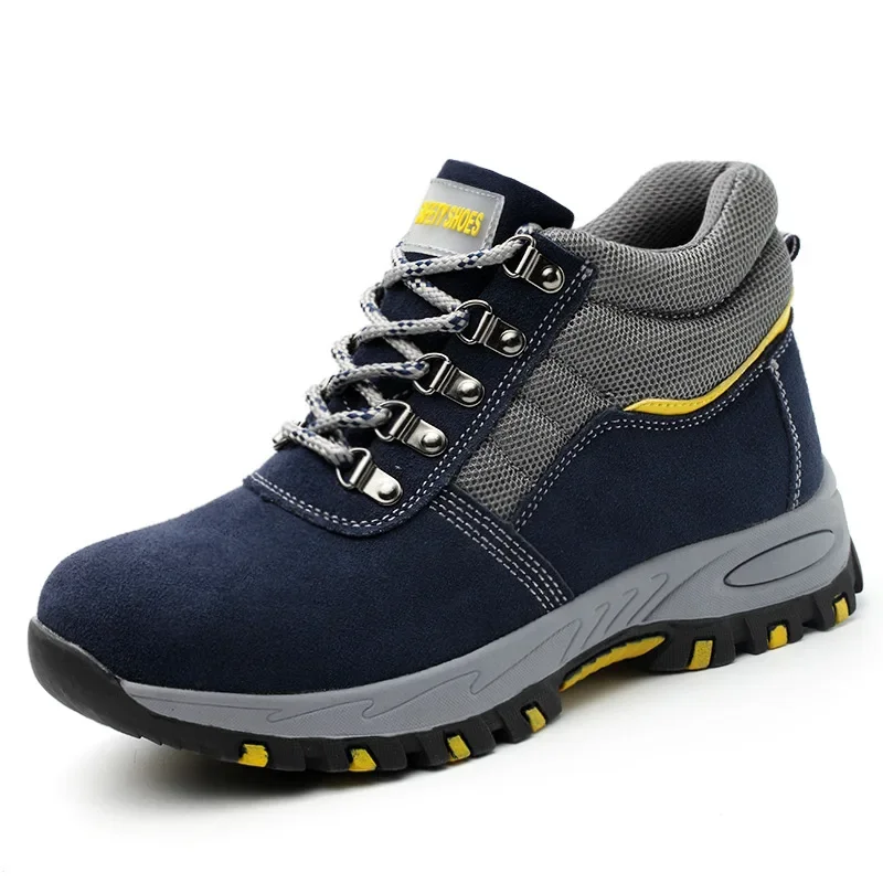 High Quality Men Safety Boots  - Leather Work Fabric avis et prix