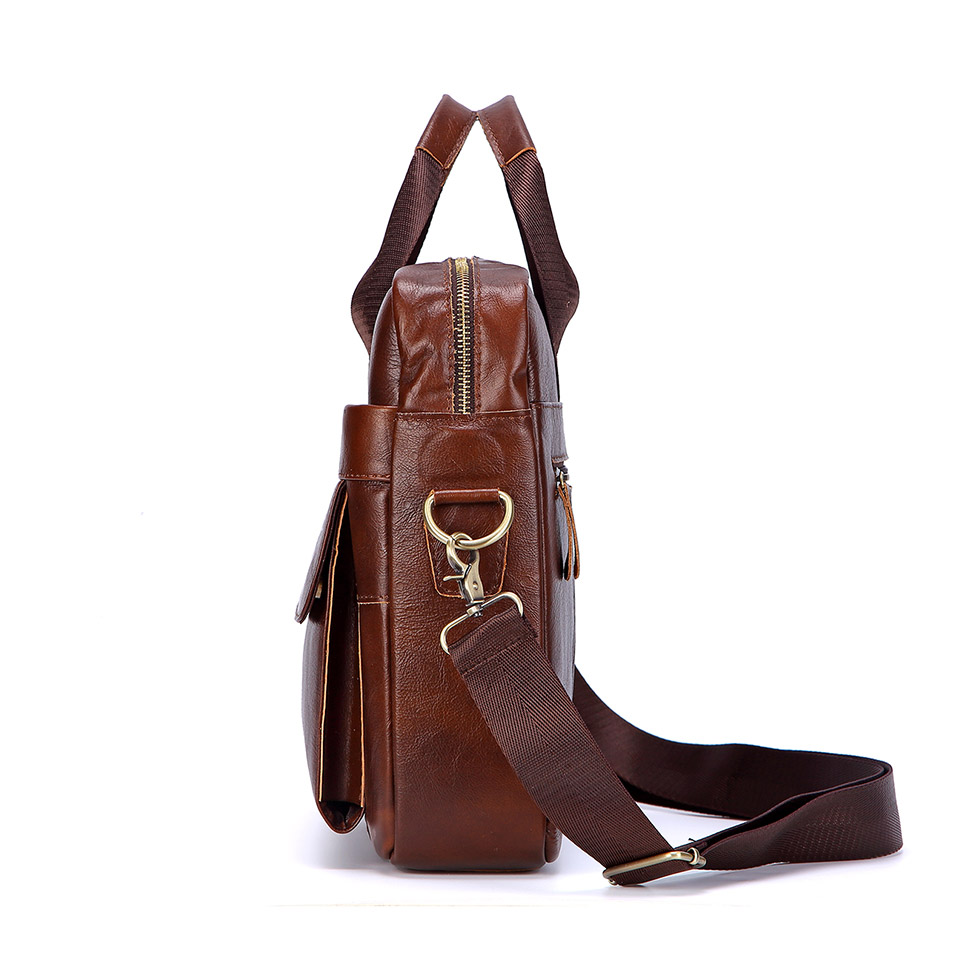 Men Genuine Leather Handbag Fa - Leather Work Handbags avis et prix