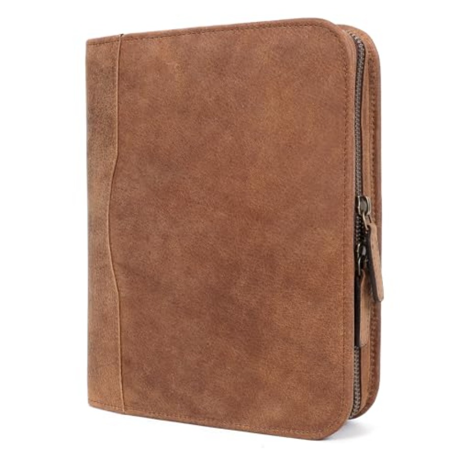 Leather A5 Portfolio Padfolio  - Leather Work Folio avis et prix