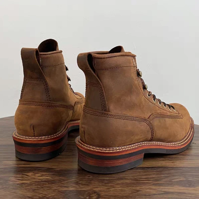 Vintage British Men Ankle Boot - Leatherwork Tools avis et prix