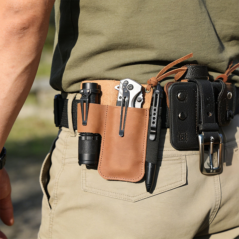 EDC Leather Flashlight Tool Ho - Leatherwork Tools avis et prix