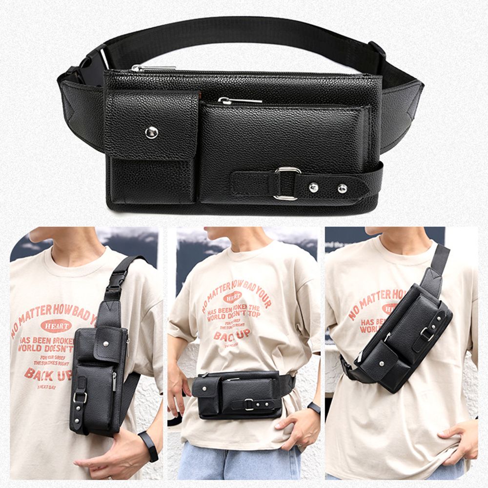 Fashion Men Women Waist Bag Ca - Leatherwork Wallet avis et prix