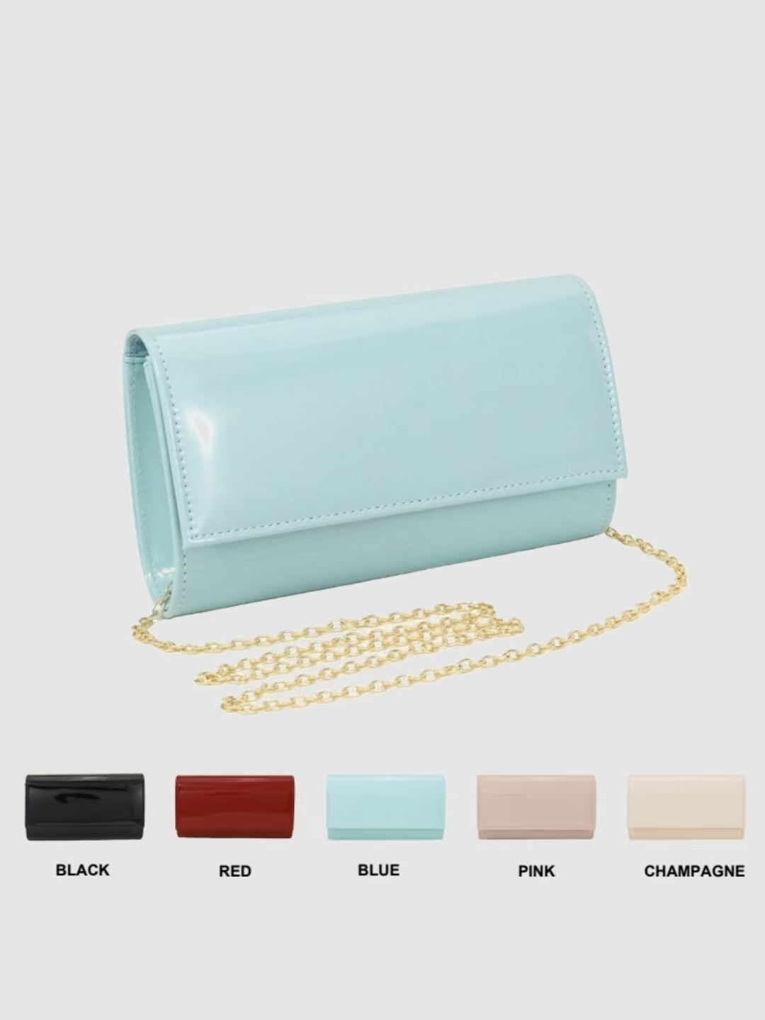 Ladies' Evening Clutch PU Leat - Leather Work Handbags avis et prix