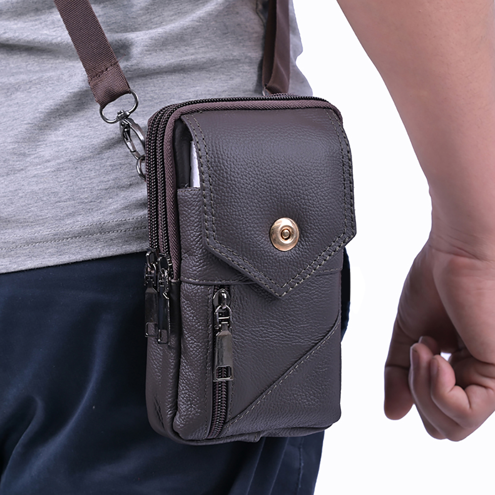Men Simple Shoulder Bag Waterp - Leatherwork Wallet avis et prix