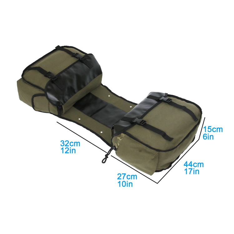 Canvas Leather Rear Saddlebag  - Leatherwork Tools avis et prix