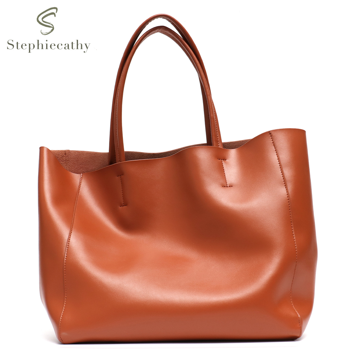 Minimalist Big Tote Bag Women  - Leather Work Handbags avis et prix