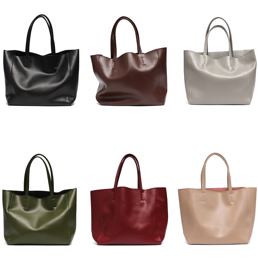 Minimalist Big Tote Bag Women  - Leather Work Handbags avis et prix