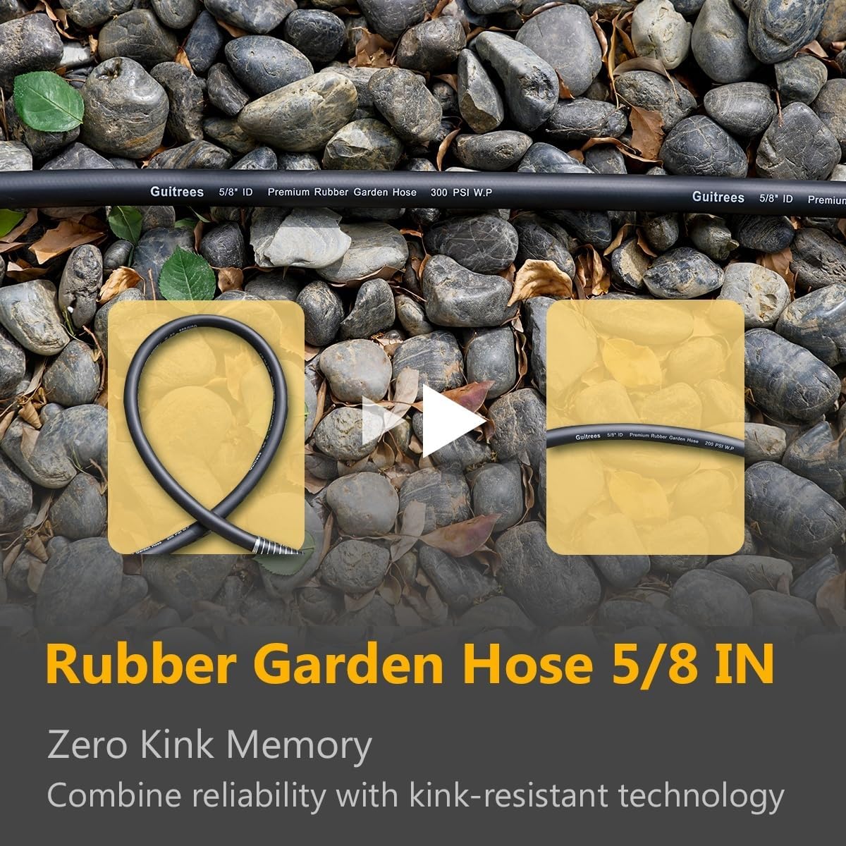 Heavy Duty Rubber Garden Hose  - Leatherwork Images avis et prix