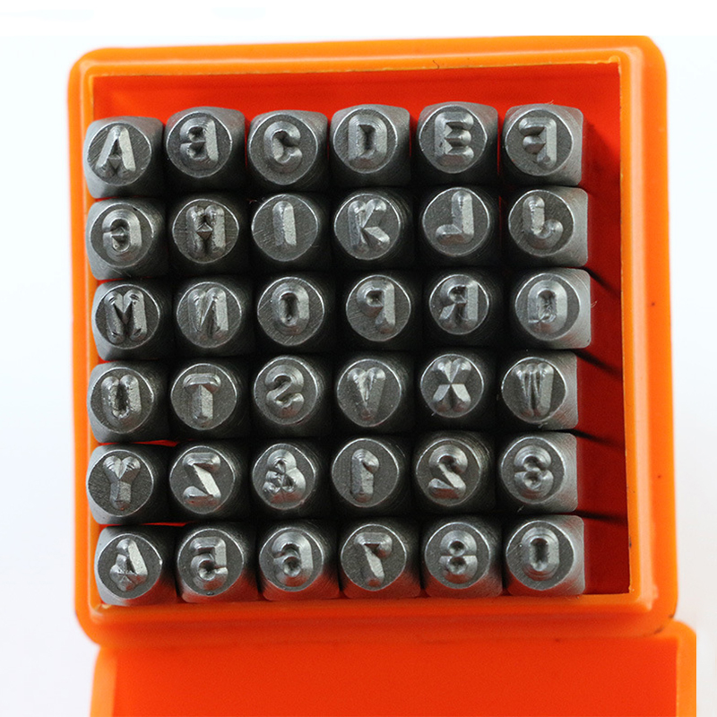 36 Pcs Punch Stainless Steel L - Leather Stamp Set avis et prix