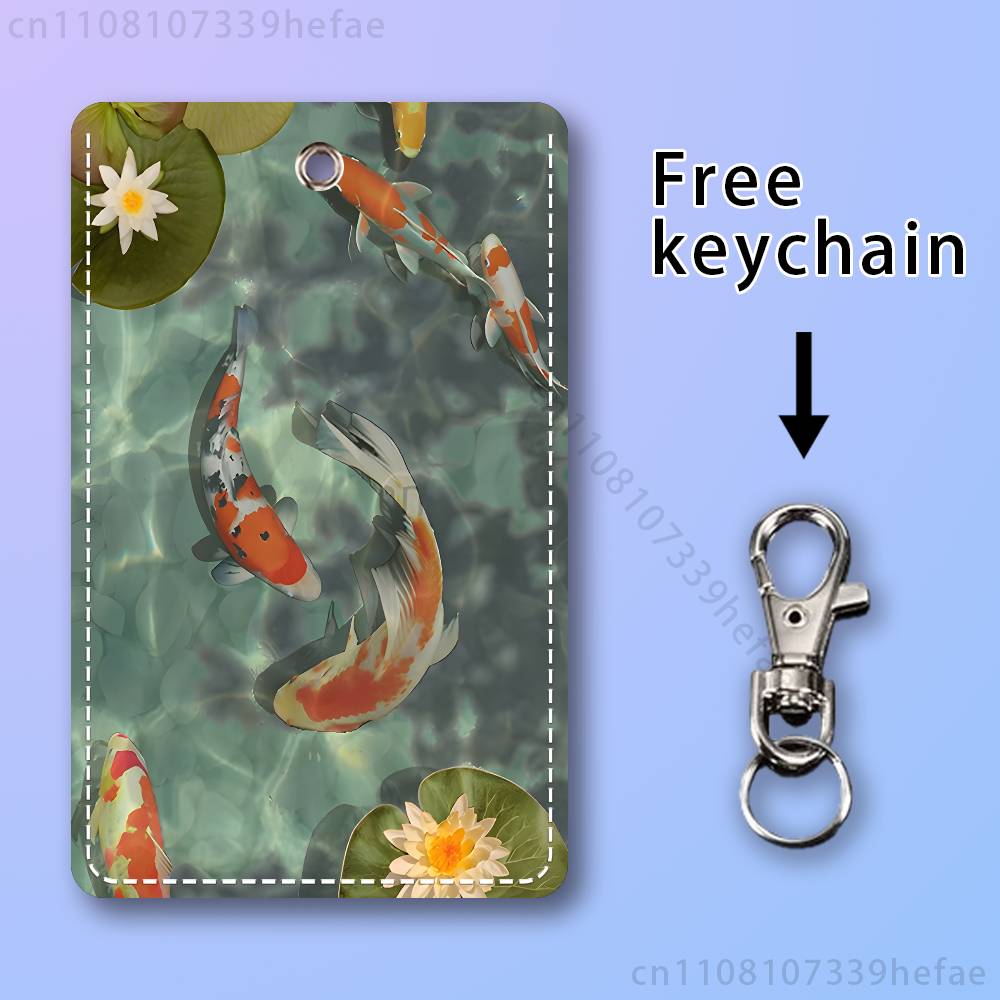 Koi Carp Painting Art Holder F - Leatherwork Art avis et prix