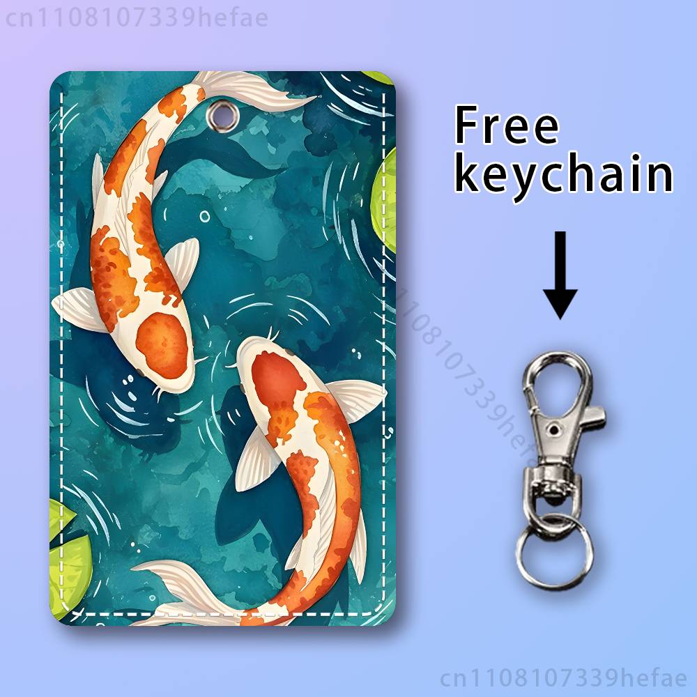 Koi Carp Painting Art Holder F - Leatherwork Art avis et prix