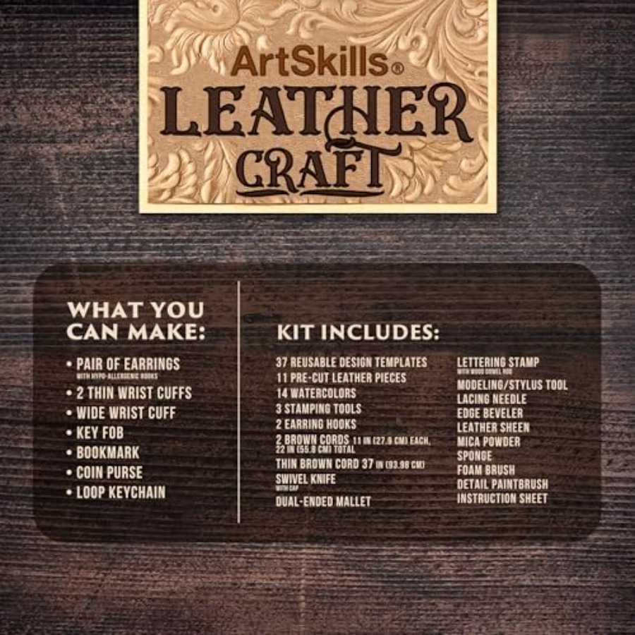 Leather Working Kit Leather To - Leatherwork Art avis et prix