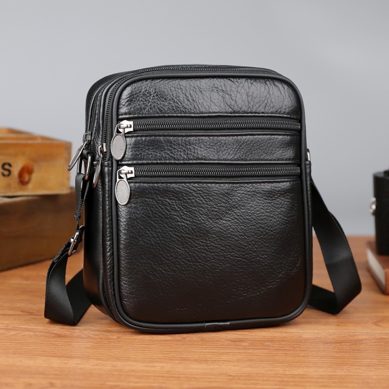 Men's Shoulder Messenger Bag C - Leather Work Handbags avis et prix