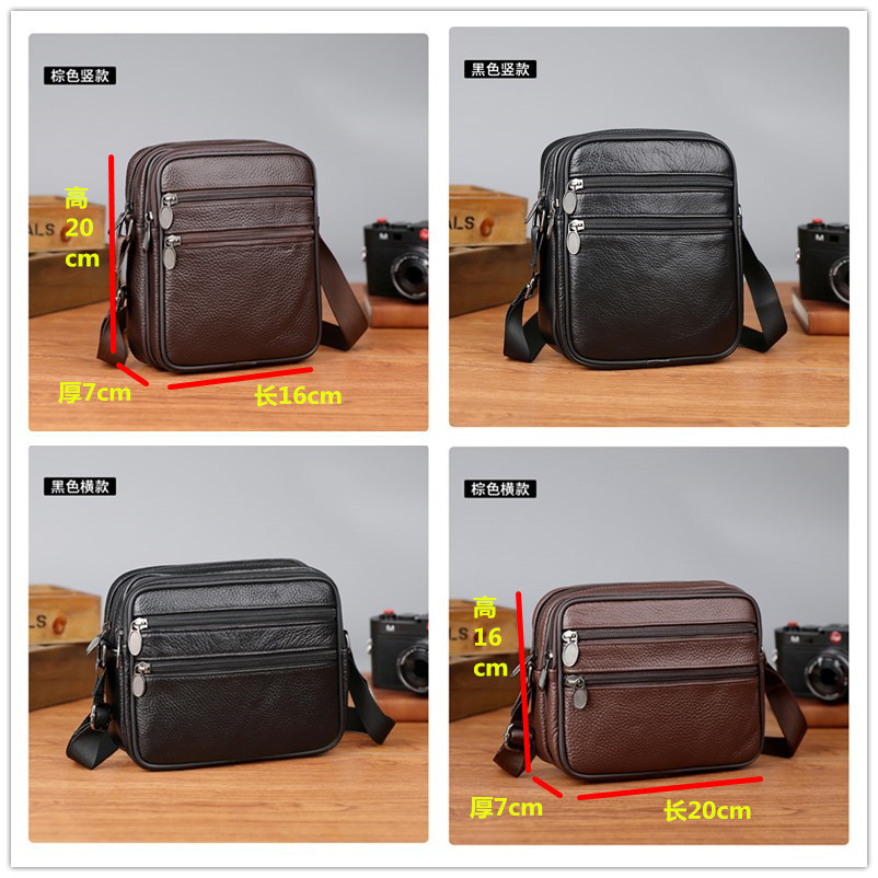 Men's Shoulder Messenger Bag C - Leather Work Handbags avis et prix