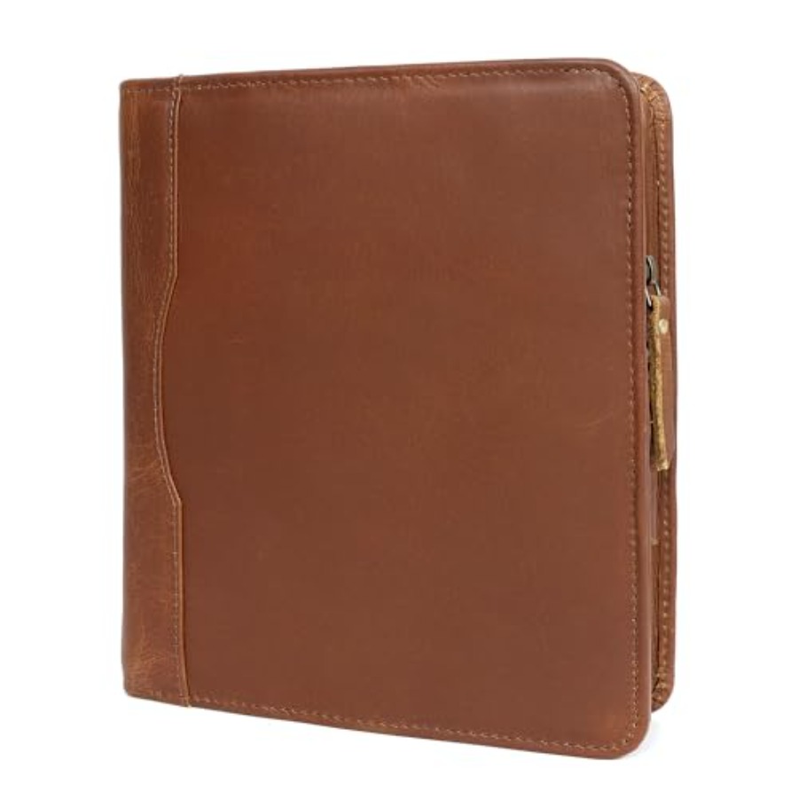 Leather A5 Portfolio Padfolio  - Leather Work Folio avis et prix