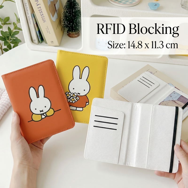 Kawaii Miffy ID Card Passport  - Leather Work Western avis et prix