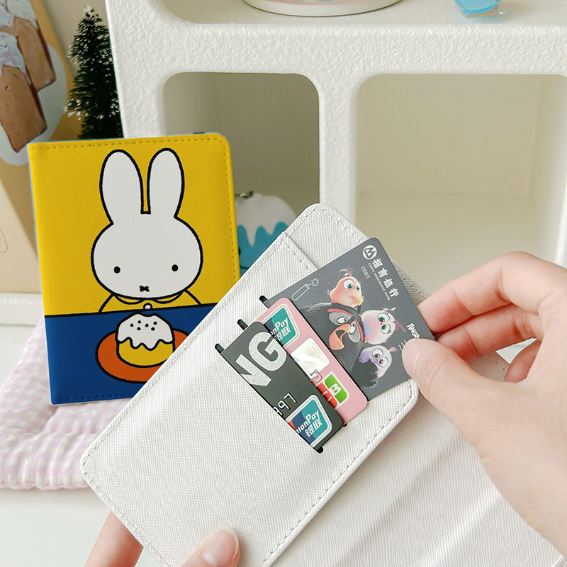 Kawaii Miffy ID Card Passport  - Leather Work Western avis et prix
