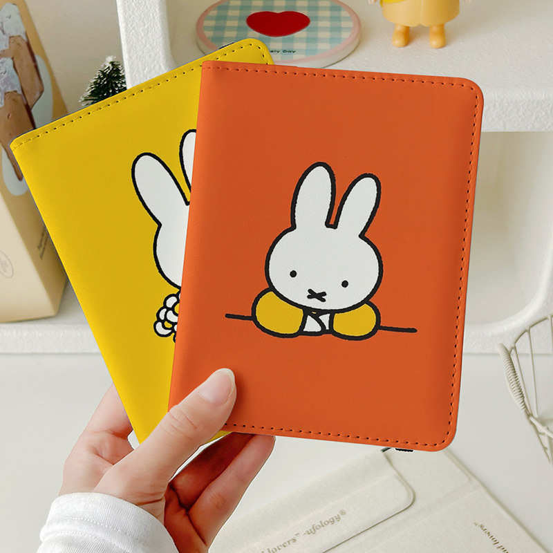Kawaii Miffy ID Card Passport  - Leather Work Western avis et prix