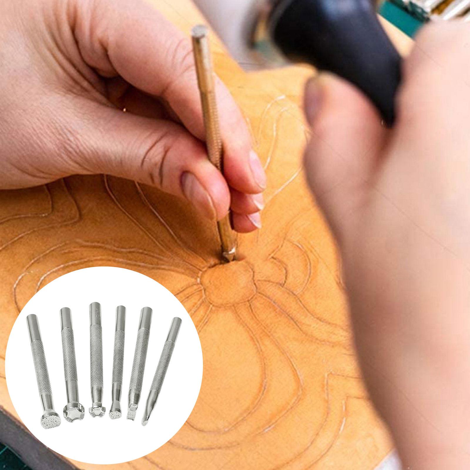 6Pcs Leather Stamping Tools Le - Leatherwork Art avis et prix