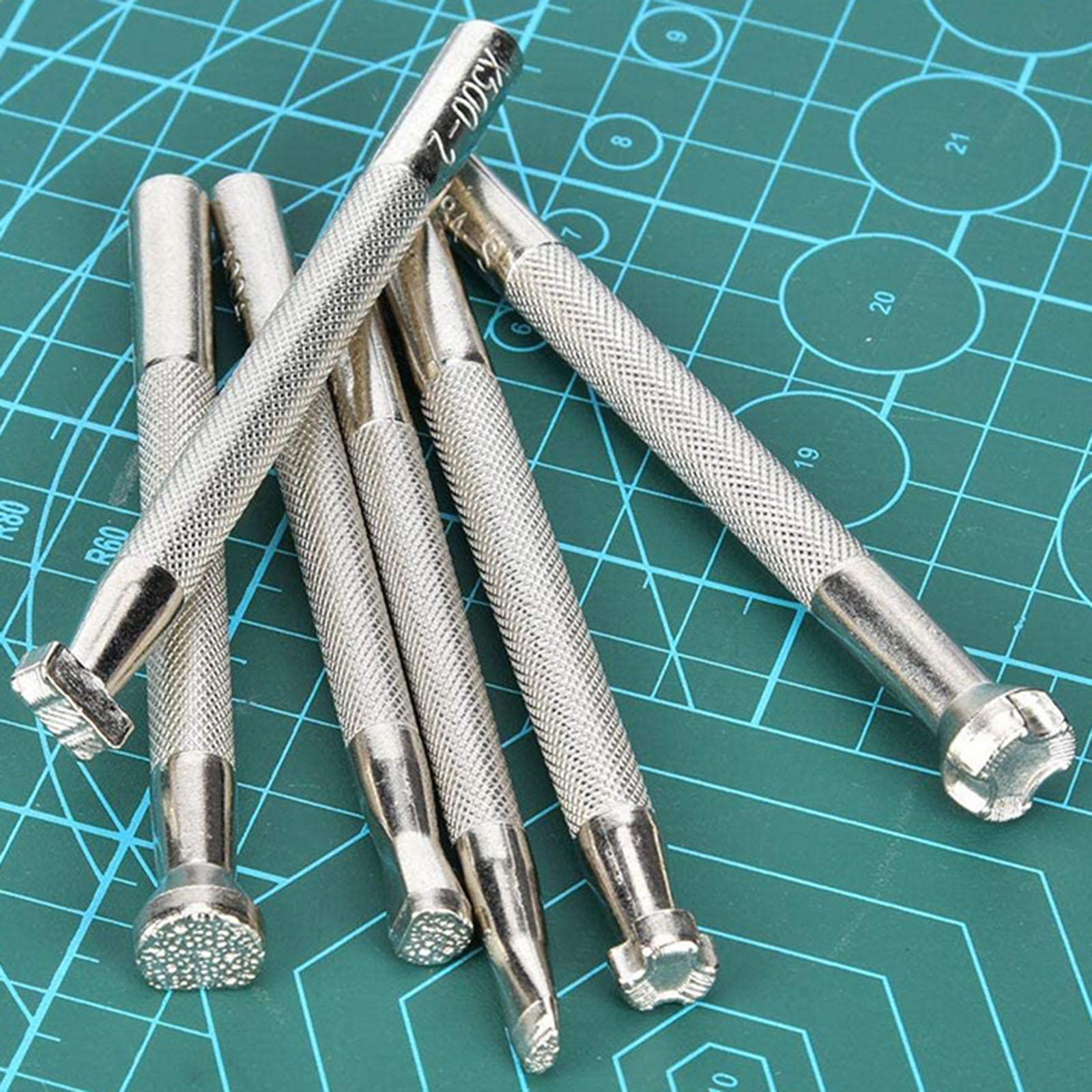 6Pcs Leather Stamping Tools Le - Leatherwork Art avis et prix