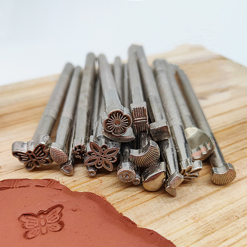 Pottery Stamps for Embossing L - Leather Stamp Set avis et prix