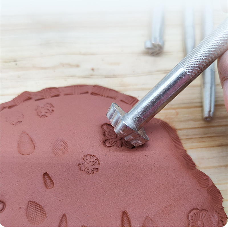 Pottery Stamps for Embossing L - Leather Stamp Set avis et prix