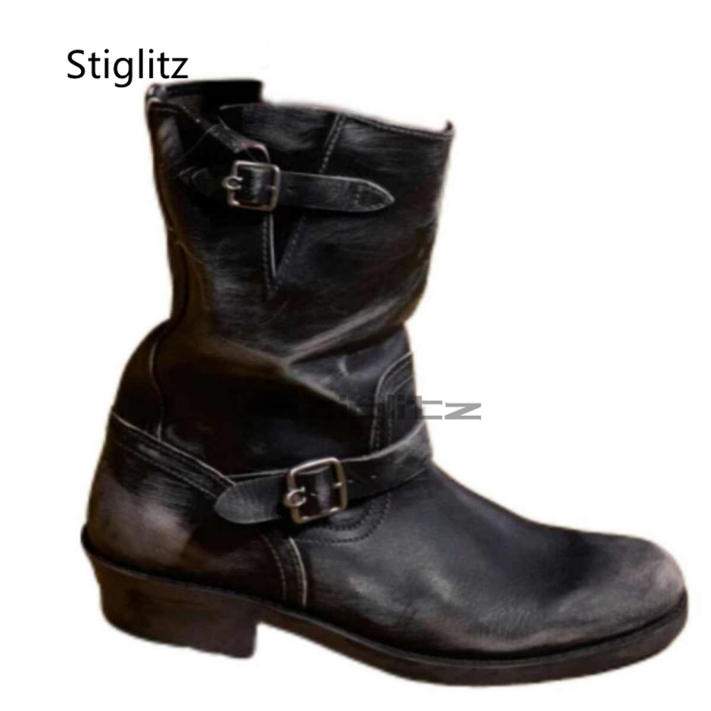 Retro Western Cowboy Boots for - Leather Work Western avis et prix