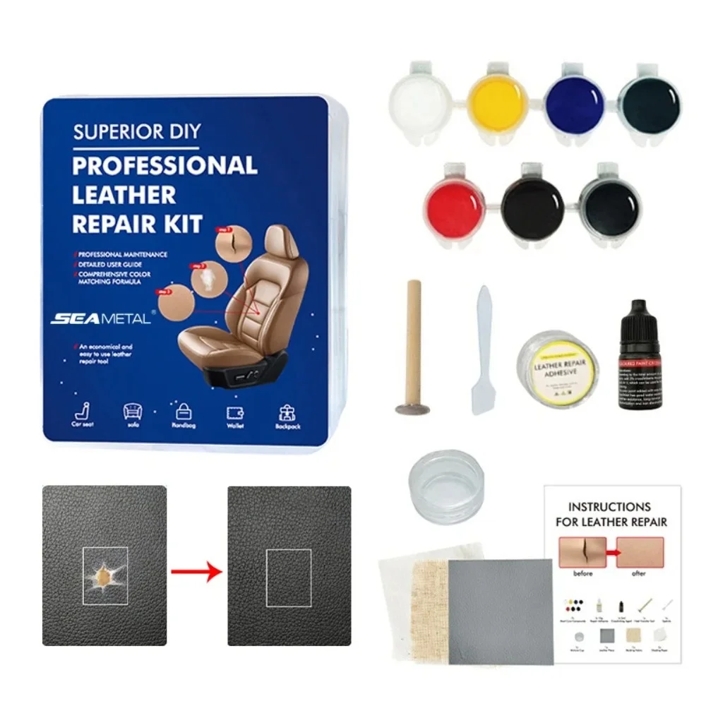 Car Leather Repair Tool Kit 7  - Leatherwork Tools avis et prix