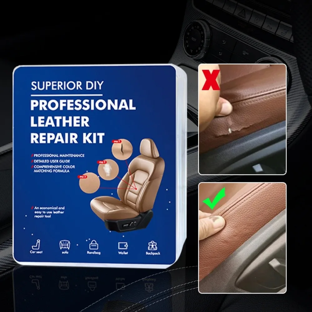Car Leather Repair Tool Kit 7  - Leatherwork Tools avis et prix