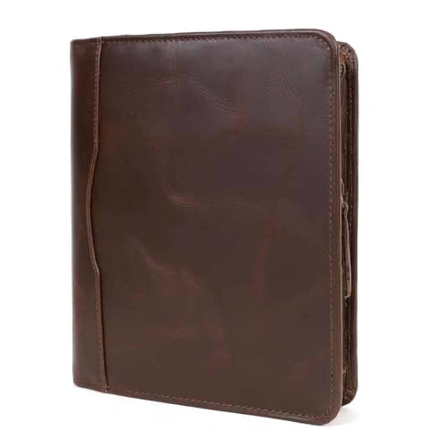 Leather A5 Portfolio Padfolio  - Leather Work Folio avis et prix